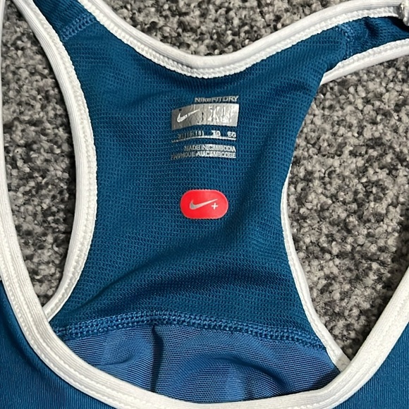 🌸4/$20🌸Nike Women's Teal/White Tank Top XL EUC - Picture 4 of 6